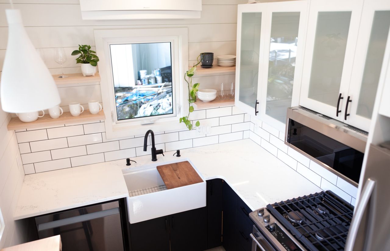 Arrowsmith Tiny House- kitchen