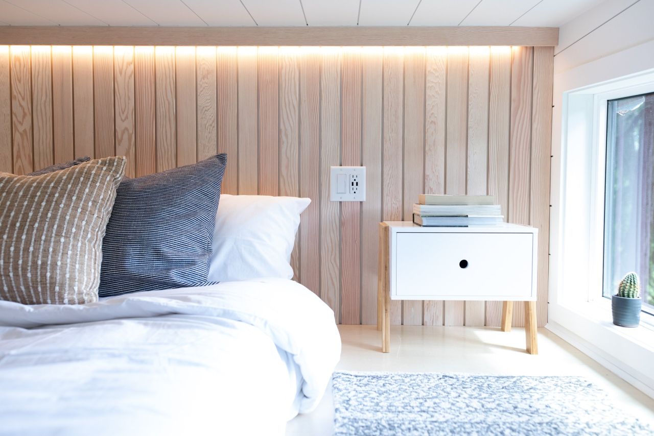 Arrowsmith Tiny House- loft bedroom