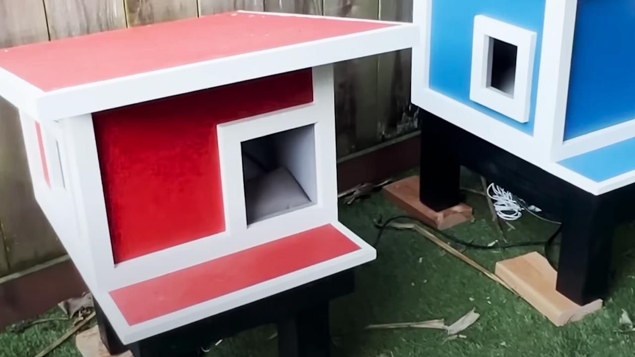 Barna's Tiny House for Stray Cat- 2