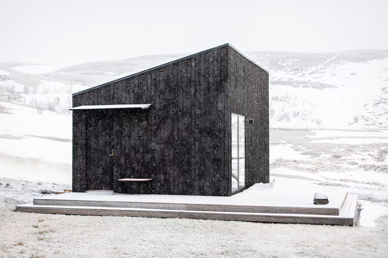 Best Airbnbs to Spot Northern Lights - Aska Modern Cabin, Reykjahlíð, Iceland