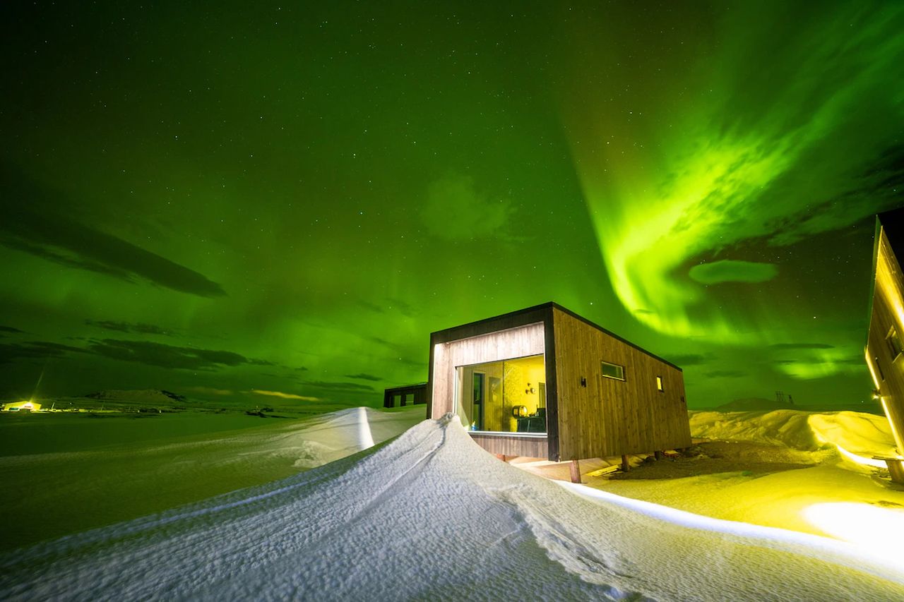 Best Airbnbs to Spot Northern Lights - Varanger View Cabin in Svartnes, Norway