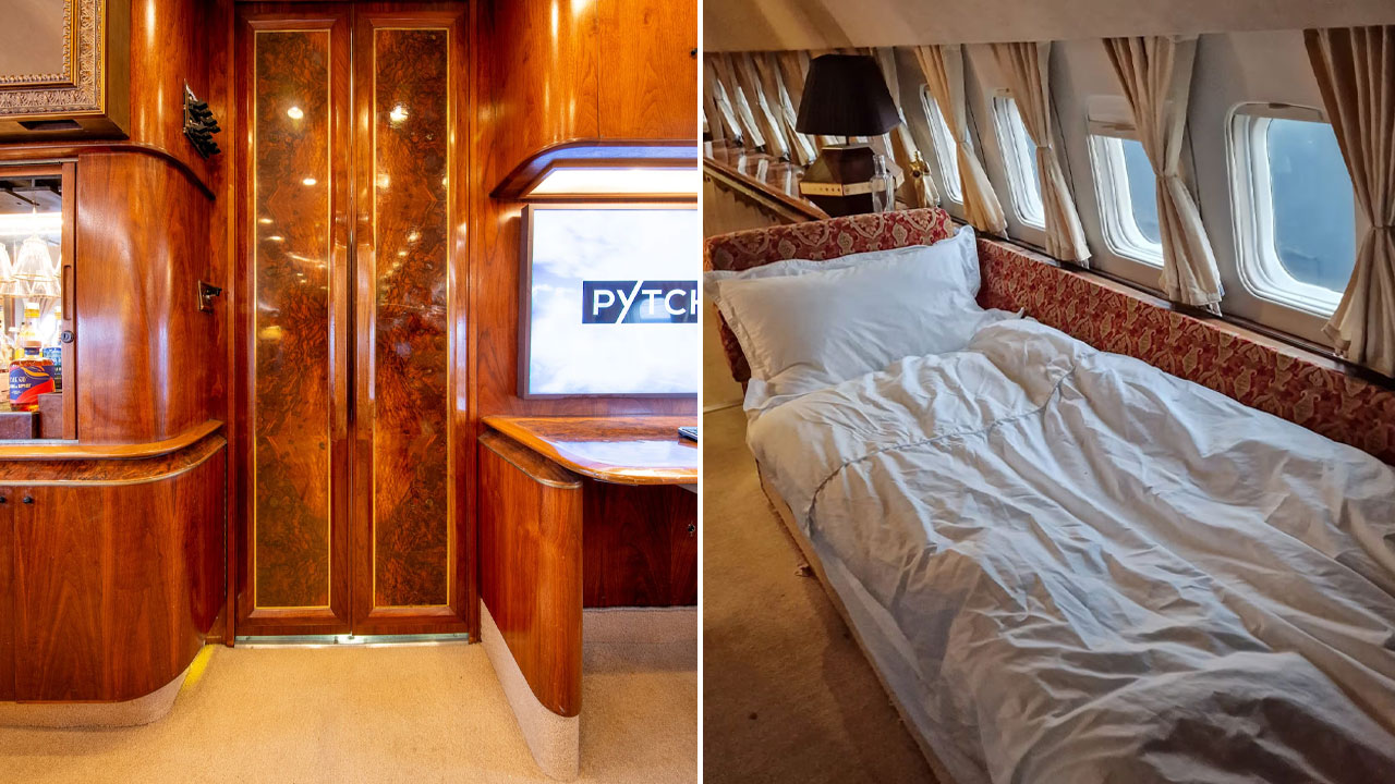 Boeing 727 Private Jet Interior -13