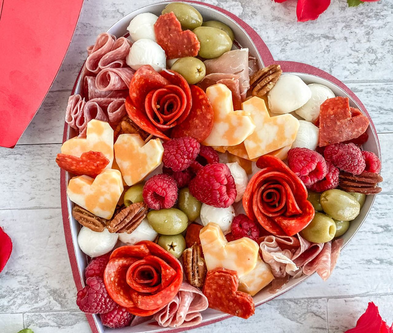 Candy Charcuterie Heart