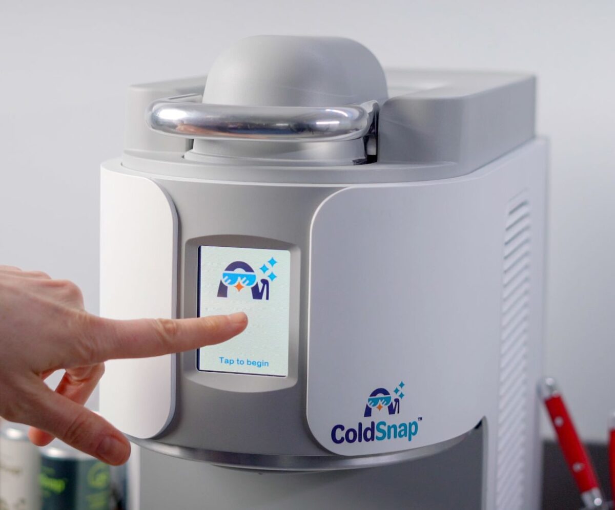 ColdSnap Ice Cream Maker Serves Frozen Treats in Just 2 Minutes