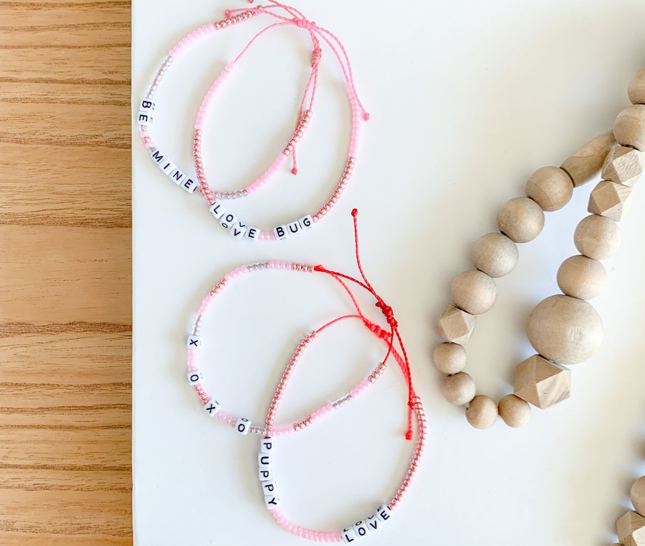 DIY Sweetheart Bracelets