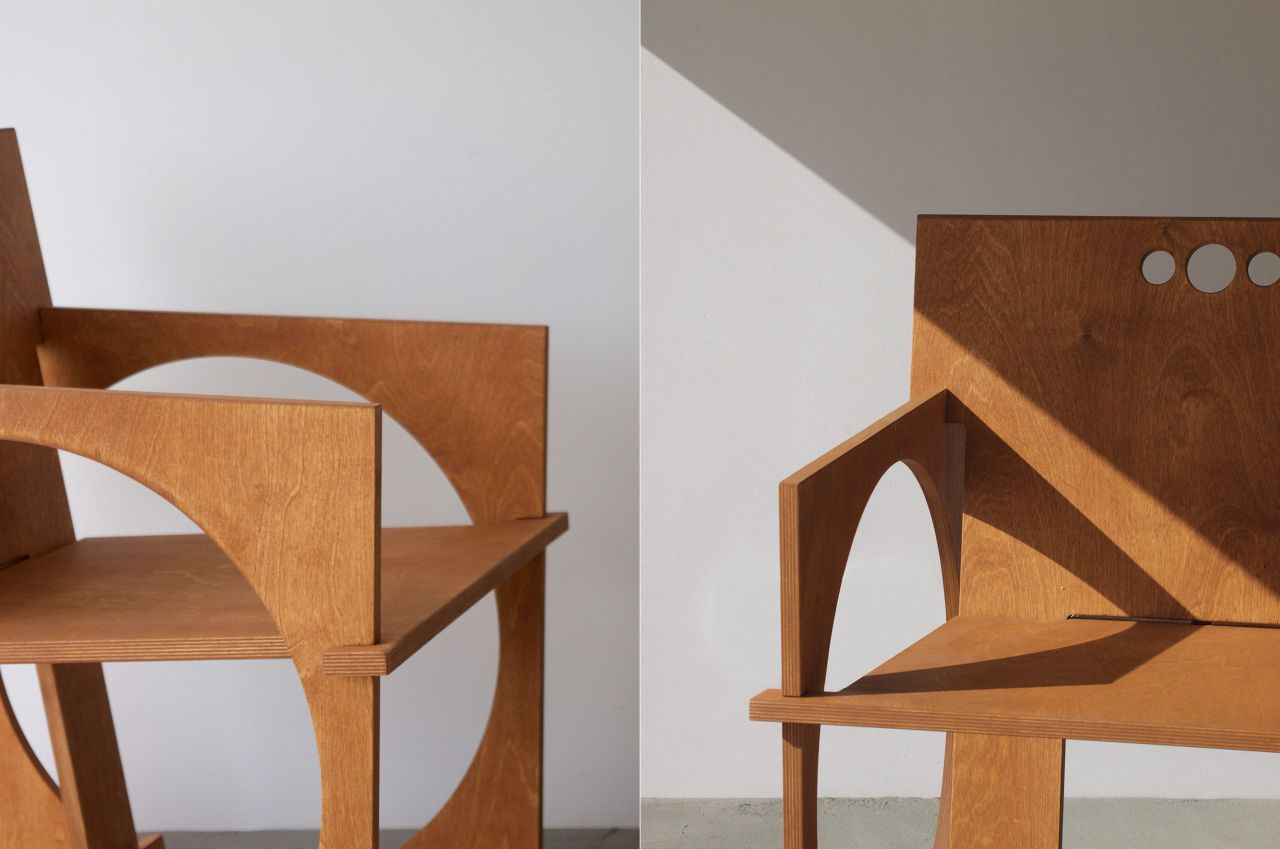 Edoardo Lietti Flat-Pack Chair Assembles Without any Tools