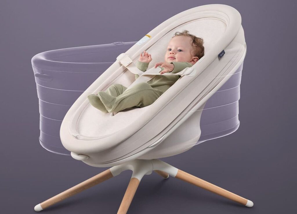 Elvie Rise- Bouncer and Bassinet- 2