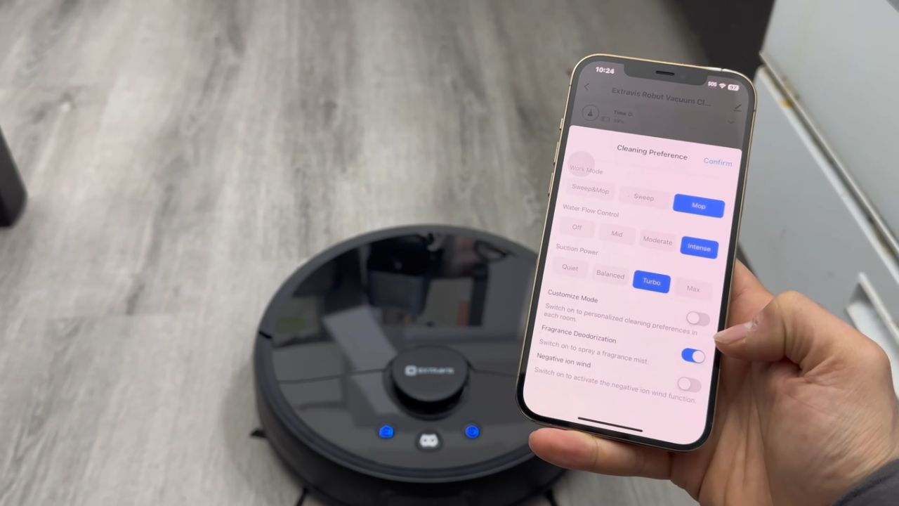 Extravis V5 Robot Vacuum Cleaner