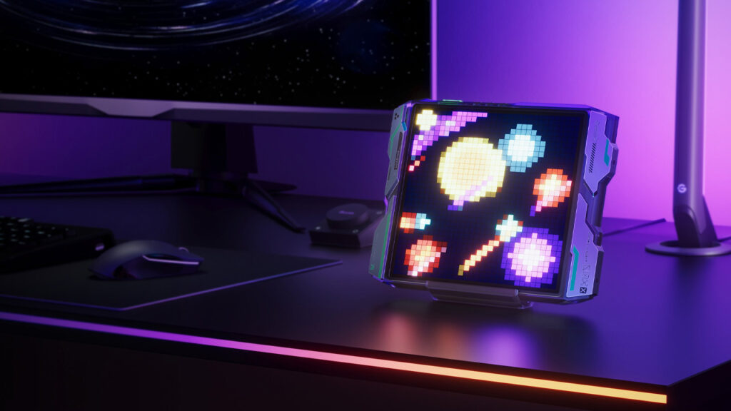 Govee's Customizable Pixel Light Displays Art, Weather Updates, Bitcoin Prices and more content