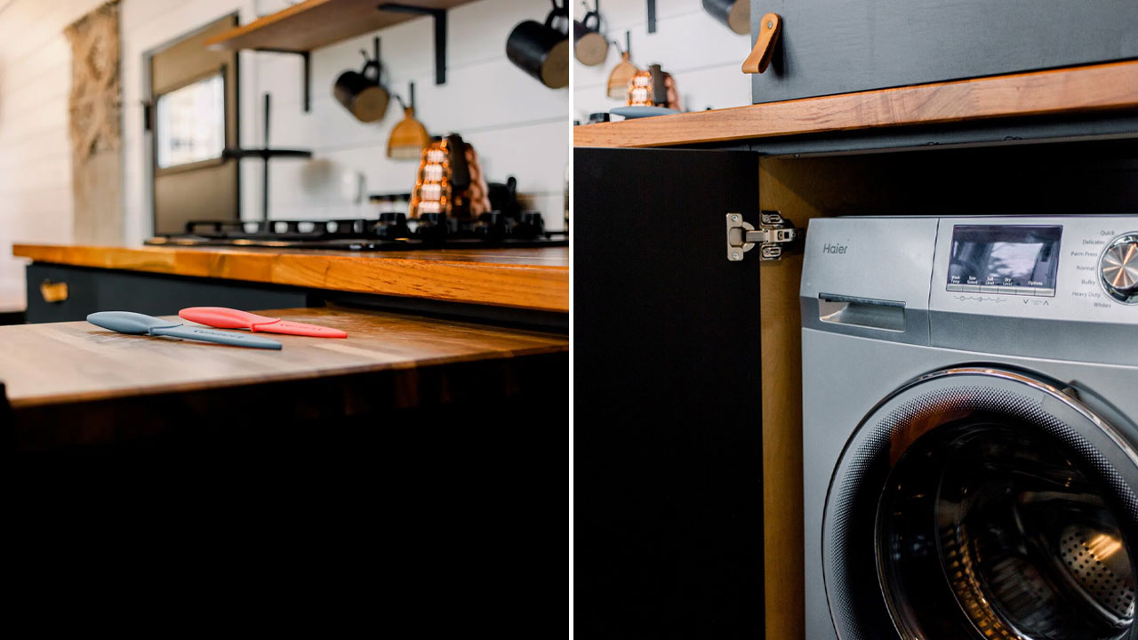 Grackle Tiny House kitchen -6