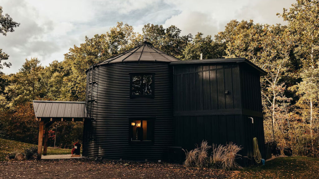 Grain Bin House in Michigan