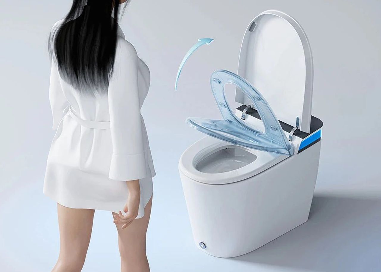 HOROW T38 Toilet Features Auto Lid and Flush for a Hands-Free Experience