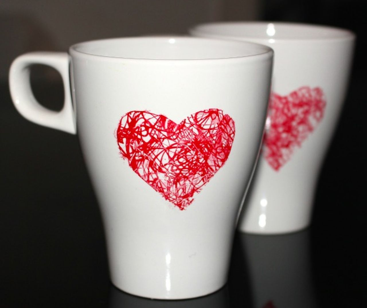 Heart Scribble Mug