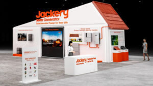 Jackery Launches Curved Solar Tiles at CES 2025