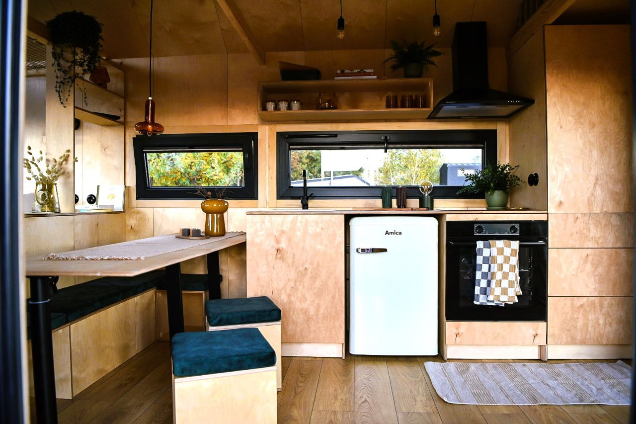 Julia tiny home on wheels