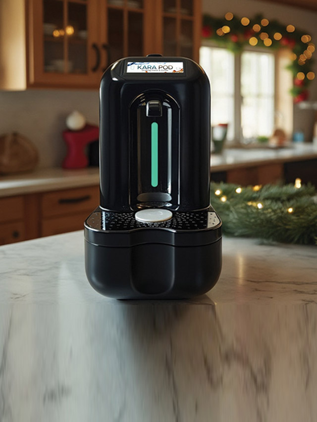 Kara Pod Makes Coffee Using Water Generated From Air