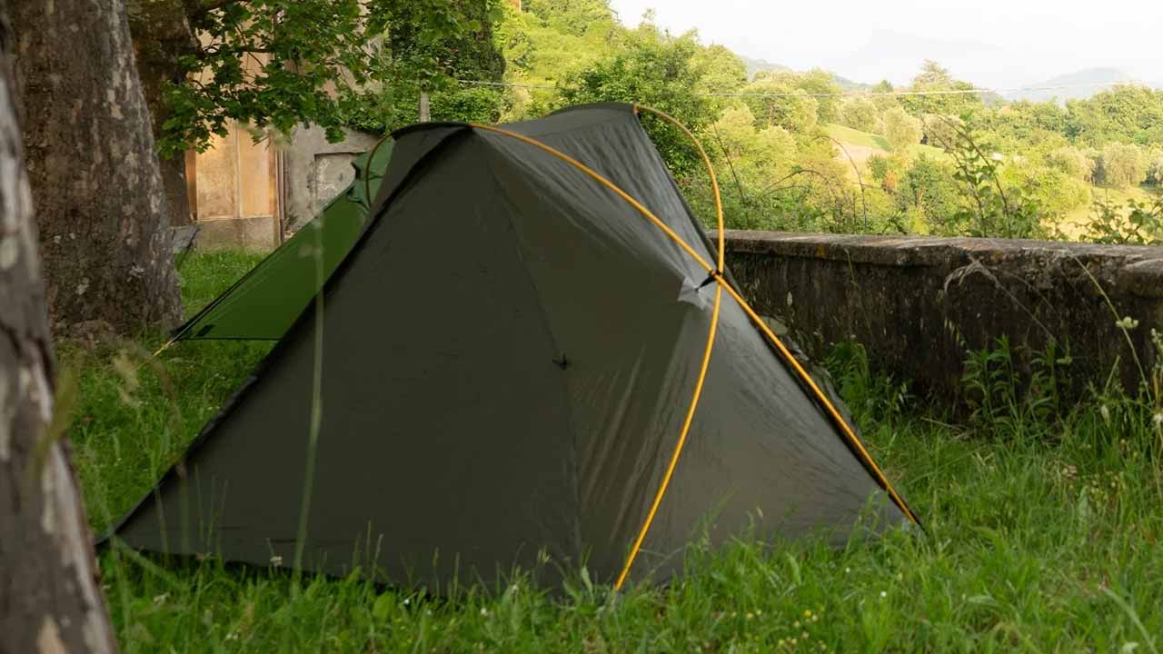 Lunar Orbiter freestanding one person tent