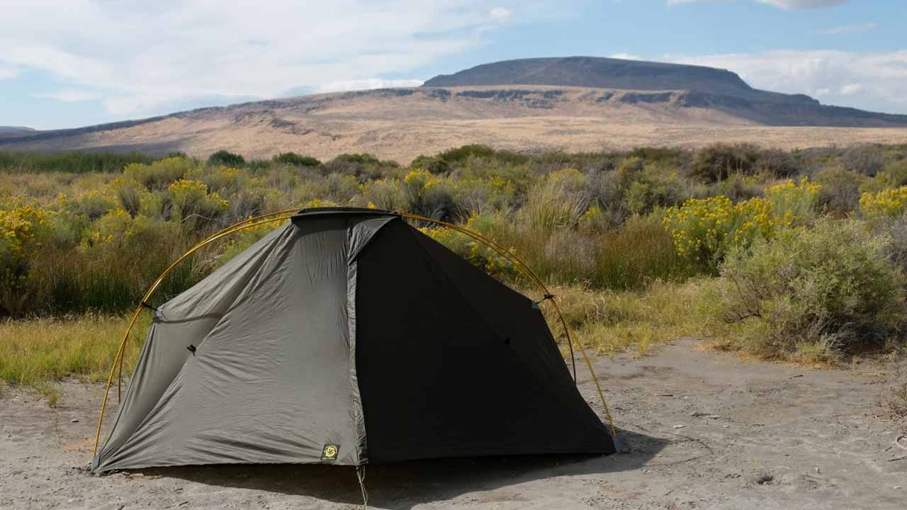 Lunar Orbiter freestanding one person tent