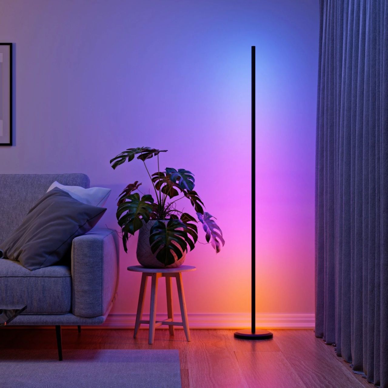 Nanoleaf Launches Vertical Bar Floor Lamp With Matter Support