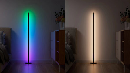 Nanoleaf Launches Vertical Bar Floor Lamp With Matter Support