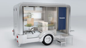 Panasonic Well Cabin Off-Mo is a Multi-Purpose Room on Wheels