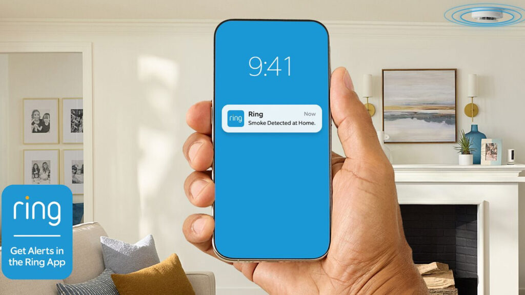 Kidde Smart Smoke Alarm and Smart Smoke and CO Alarm alert on Ring app
