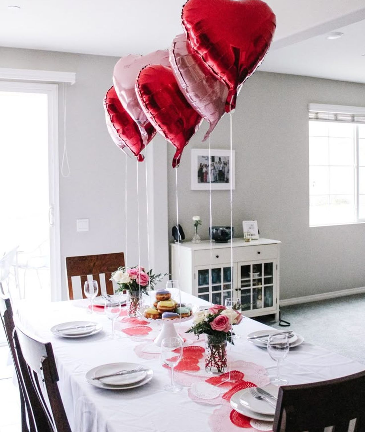 Romantic Dining Table Set-up