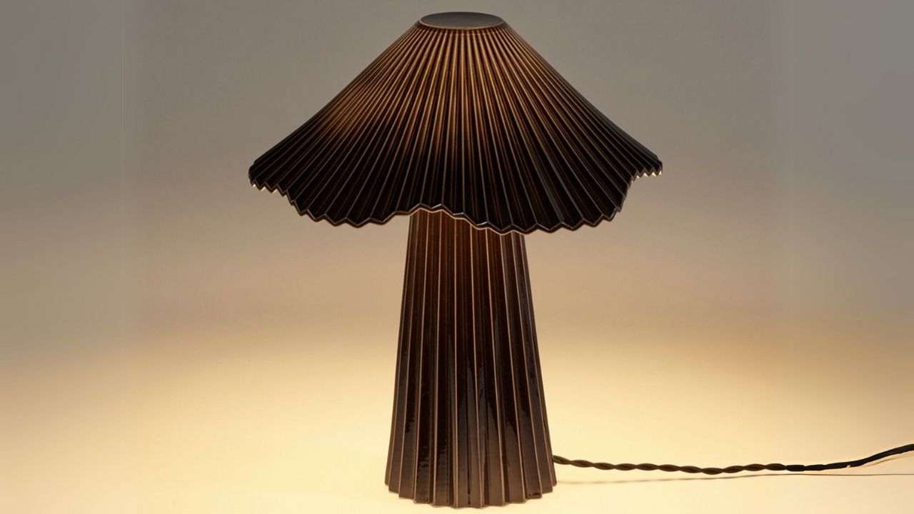 Sebastian Herkner’s Latest Uala Lamp Wears Texture of Palm Leaves