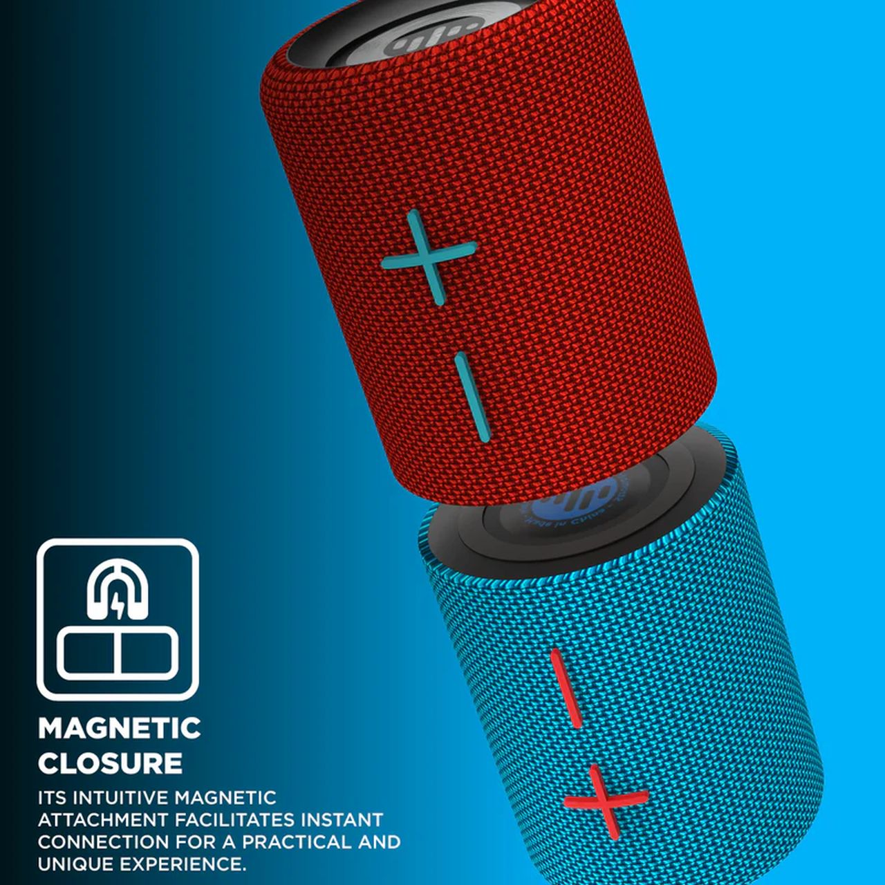 StormBerg Twin 2 bluetooth portable speaker that divides into halves 