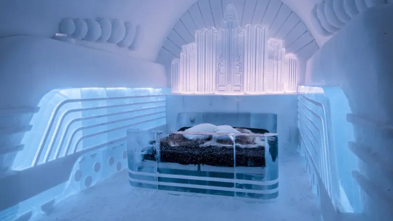 Swedish Icehotel- Yesterday’s Tomorrow explores a futuristic world- 1