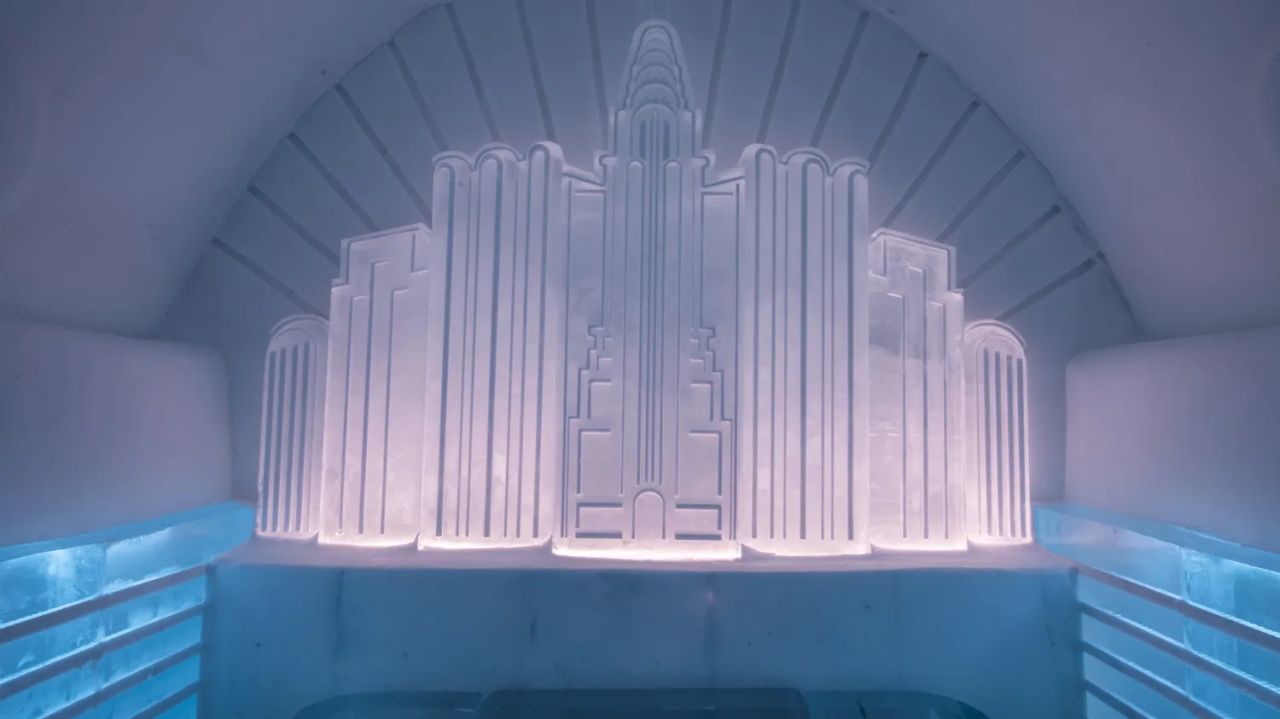 Swedish Icehotel- Yesterday’s Tomorrow explores a futuristic world- 2