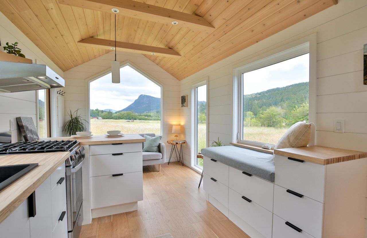 Tantalus Tiny House- kitchen