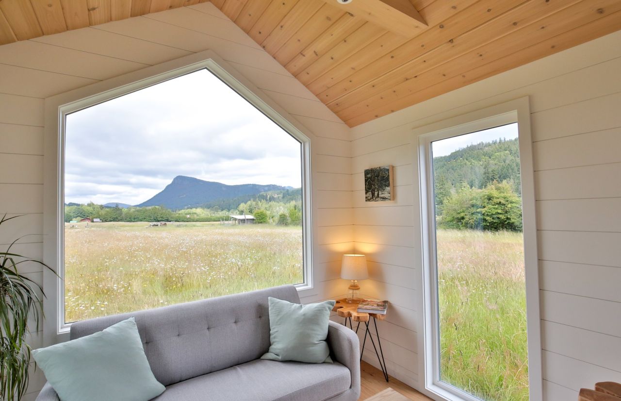 Tantalus Tiny House- living area