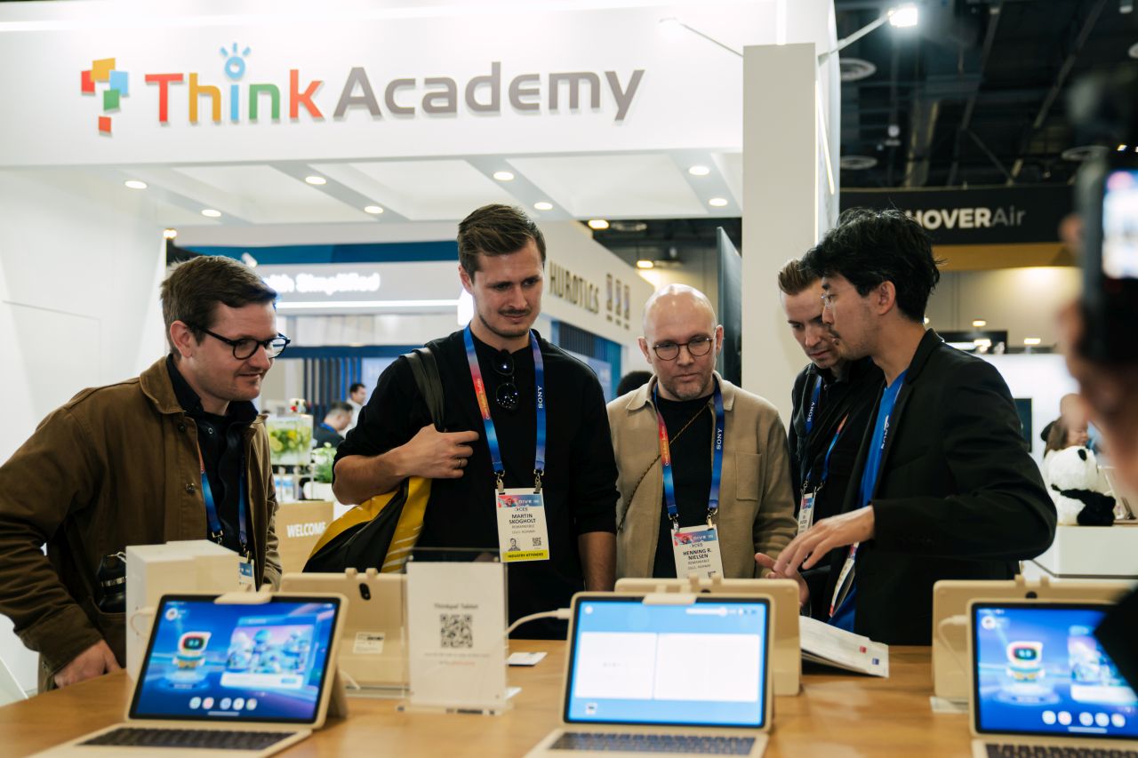 Thinkpal Learning Tablet at CES 2025 - 1