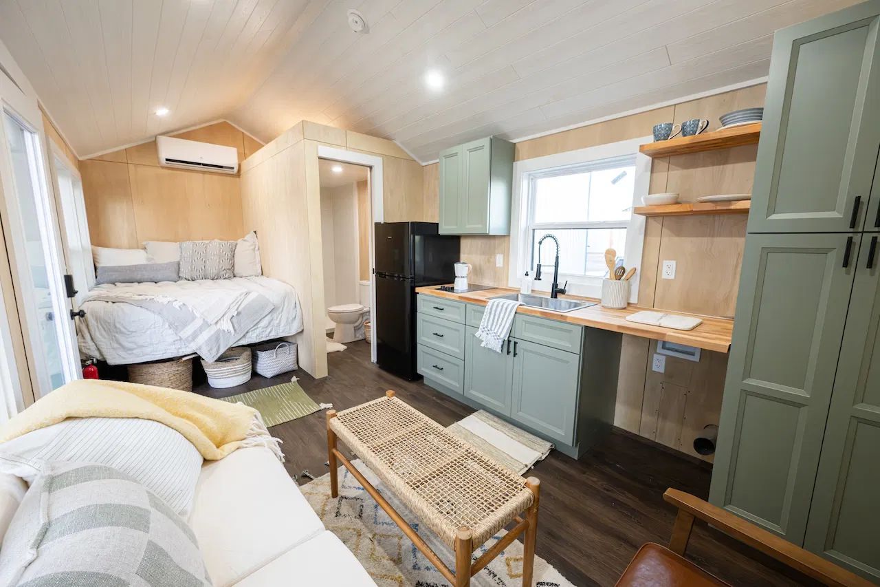 Tiny House Listings- TinyPlex Tiny House Interior- 1