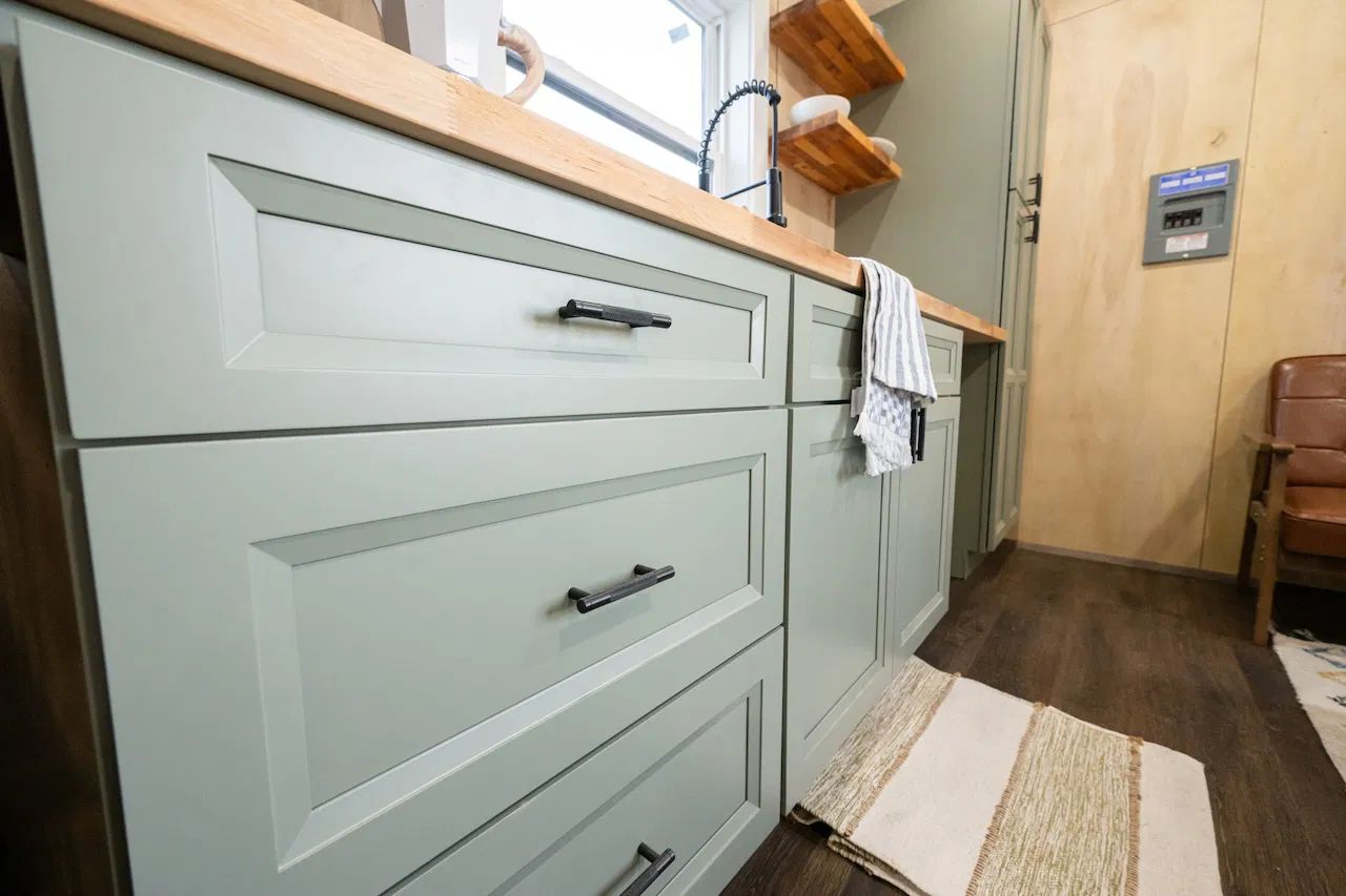 TinyPlex Tiny House kitchen- 2