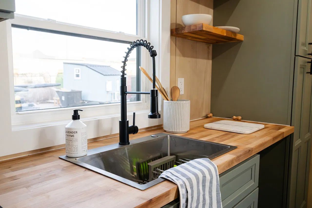 TinyPlex Tiny House- kitchen