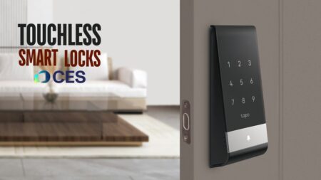 Touchless Smart Locks from CES 2025 with palm recognition and UWB hands-free entry