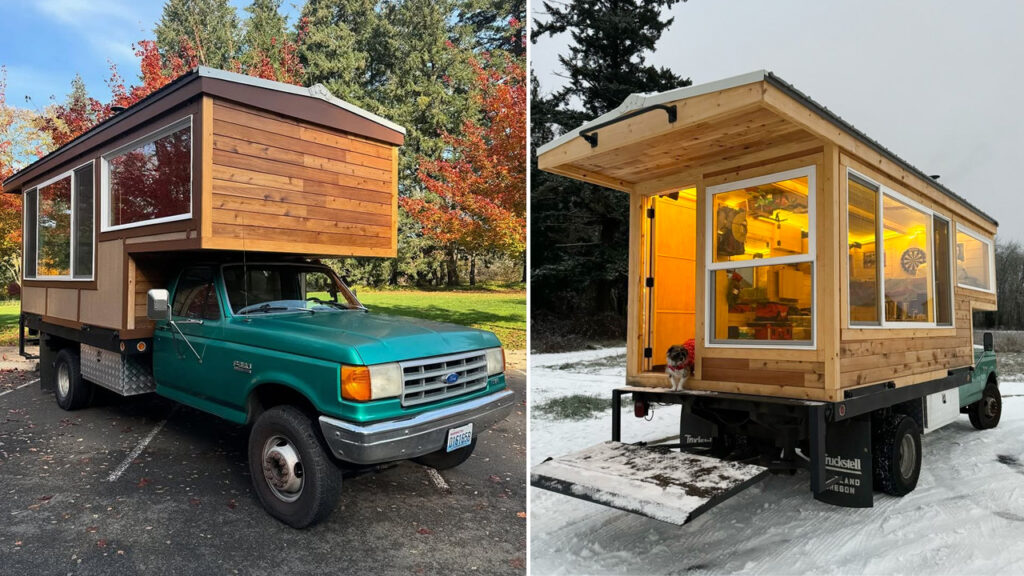 Christopher Mckinnon truck tiny house