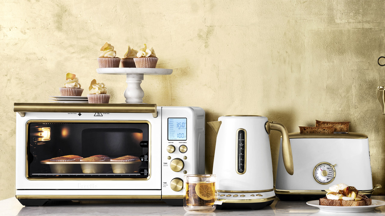 Williams-Sonoma Launches Breville Brass Collection of Kitchen Appliances Featuring Stylish Brass Accents