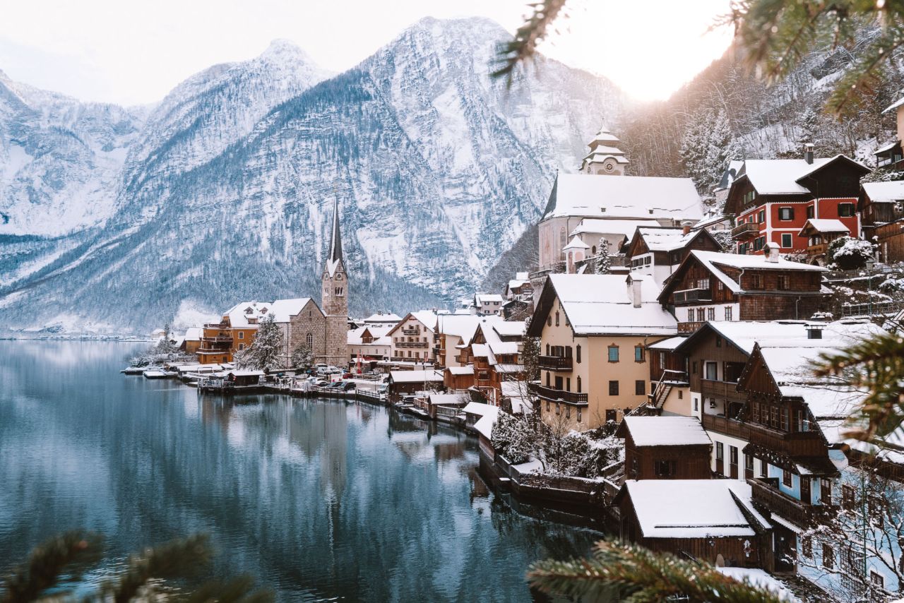 Winter Wonderlands in the World – Places to Visit in Winter - Hallstatt, Austria