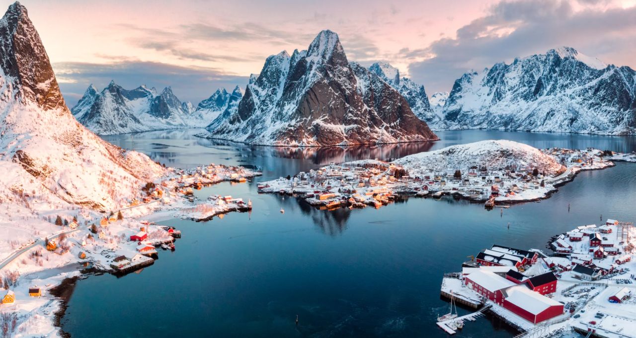 Winter Wonderlands in the World – Places to Visit in Winter - Lofoten Islands, Norway