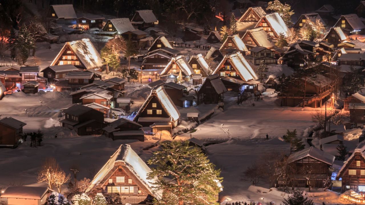 Winter Wonderlands in the World – Places to Visit in Winter - Shirakawa-go, Japan