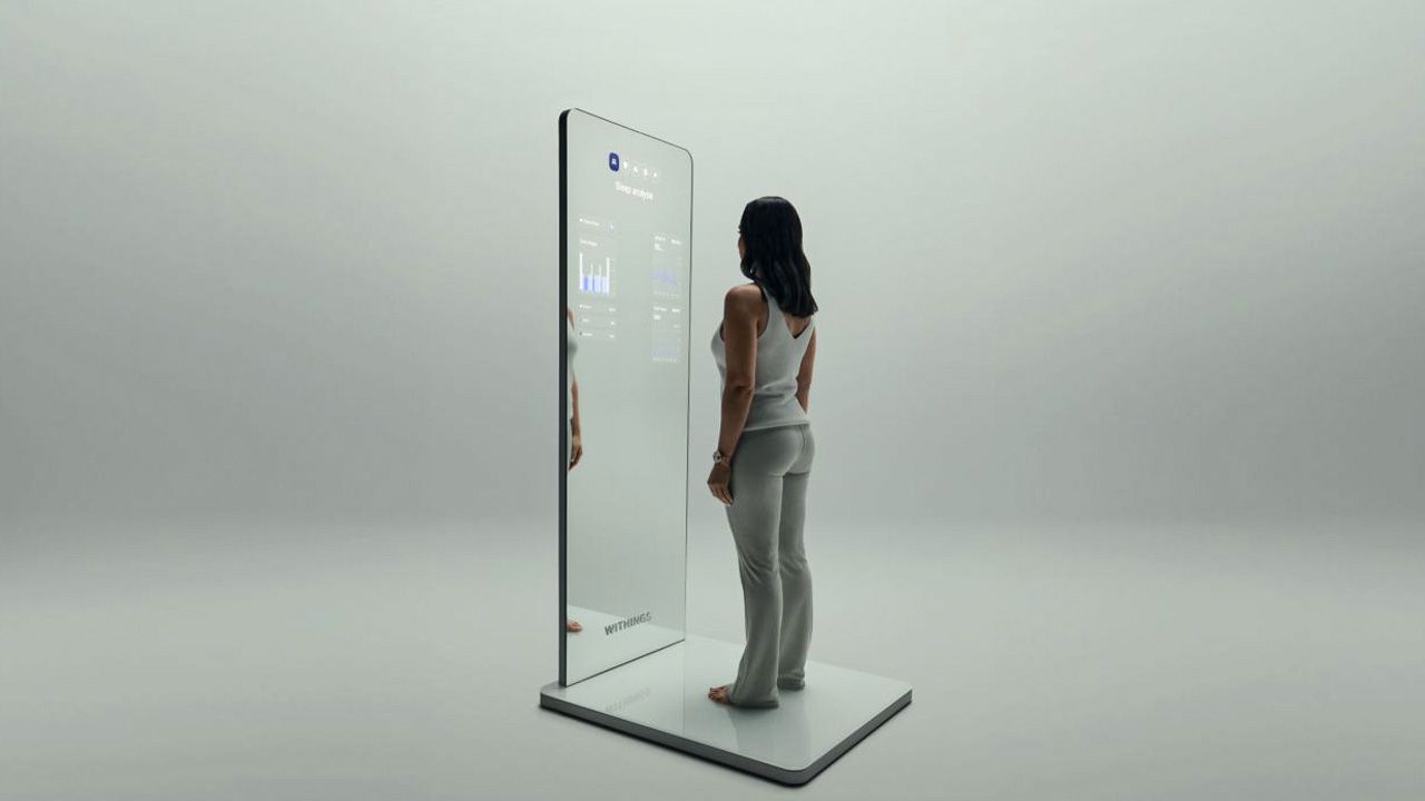 Withings Omnia Smart Mirror for full body health monitoring  