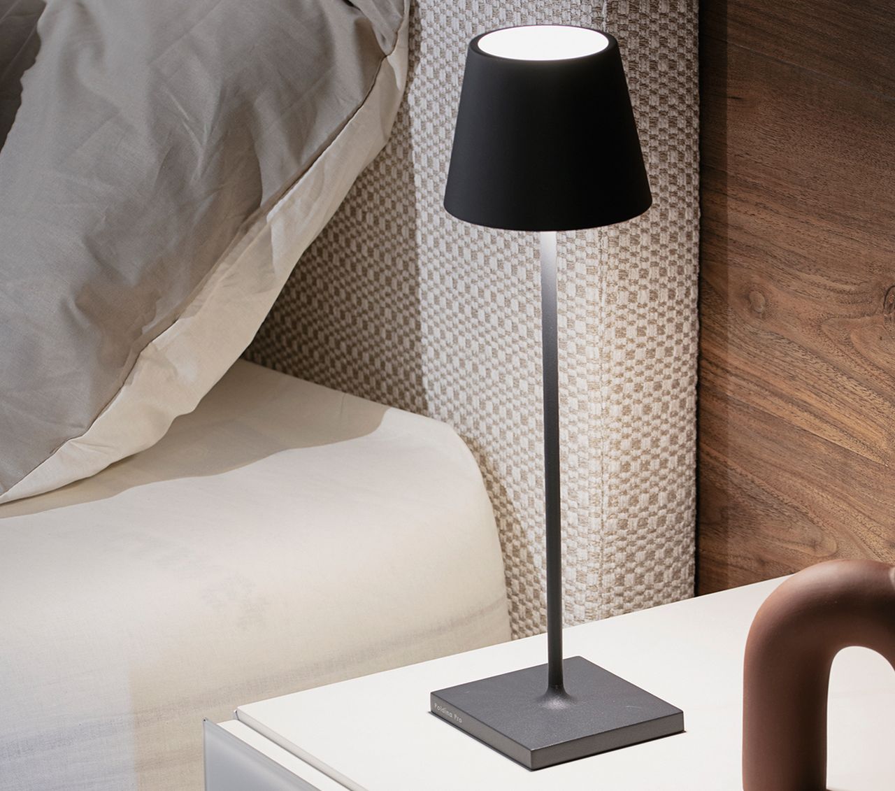 Zafferano, Poldina Pro Lamp, Rechargeable Cordless Table Lamp