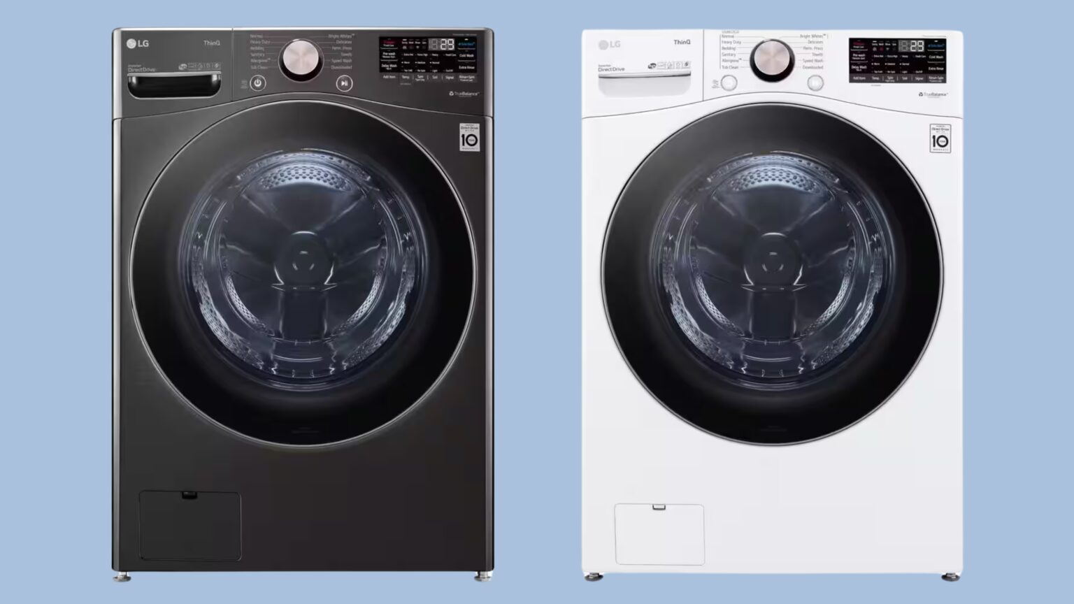 4.5 Cu. Ft. Stackable SMART Front Load Washer with Steam and TurboWash360 Technology