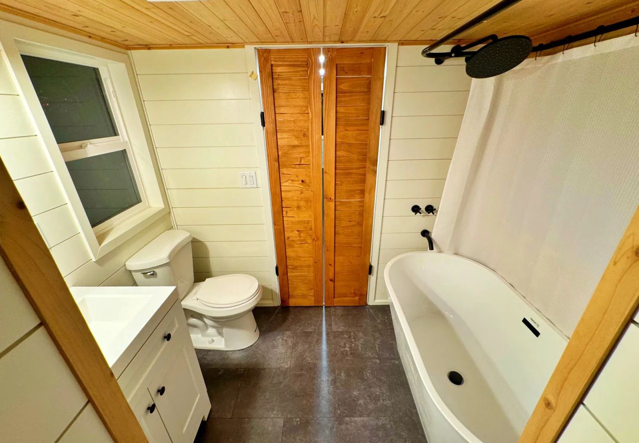 $79k Tiny House- Bathroom