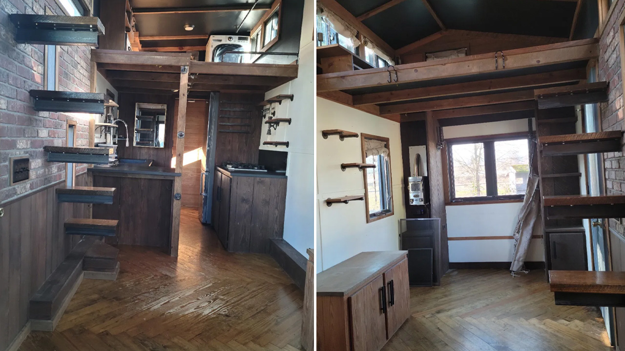 $80K Tiny House Interior -3