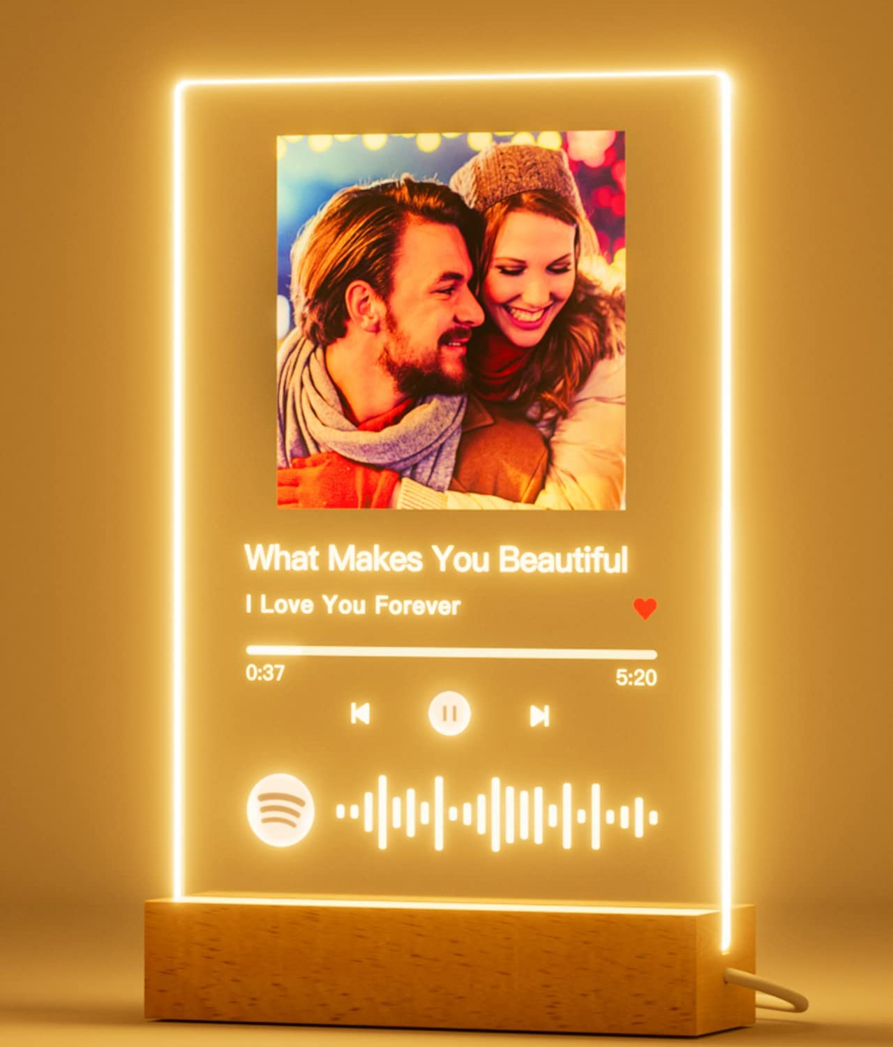 Acrylic Spotify Song Plaque