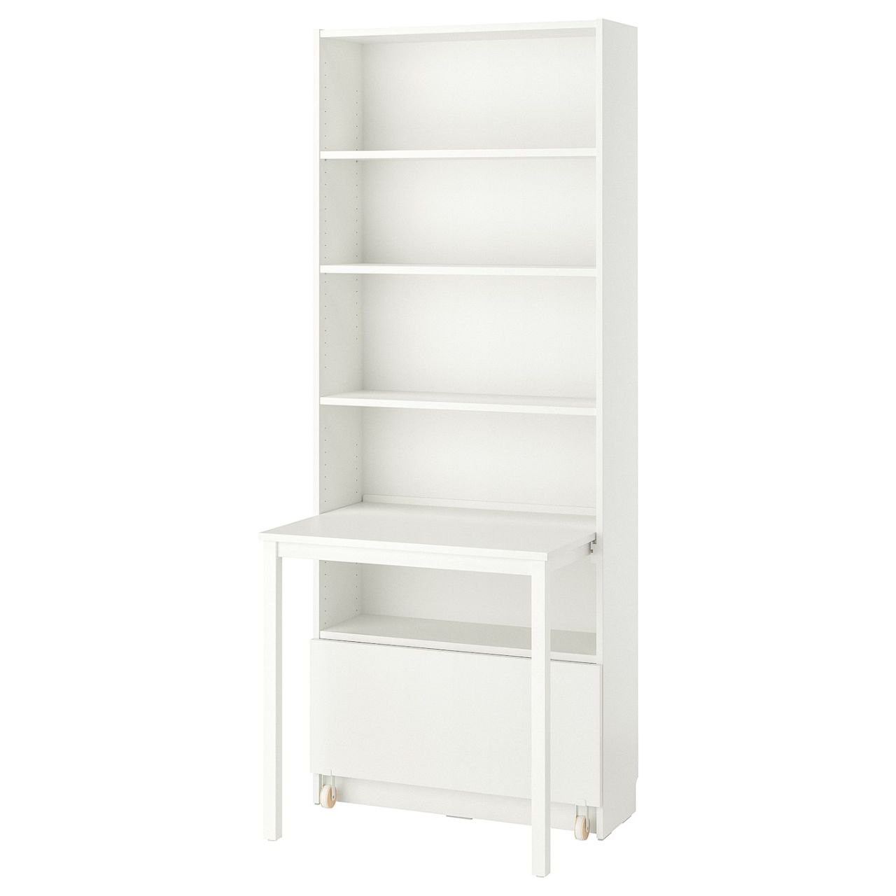 BILLY Bookcase with desk and drawer combo by IKEA- 1